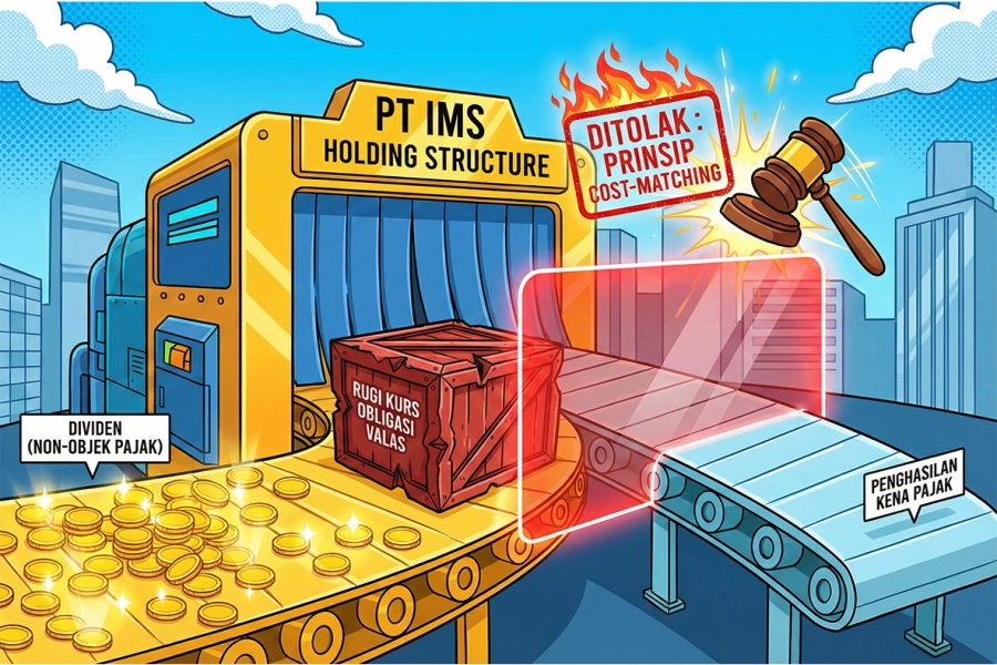 Kerugian Kurs Obligasi <i>Holding Company</i> Dinilai Tak Dapat Dibebankan: Putusan PT IMS Menegaskan Prinsip <i>Cost-Matching</i>